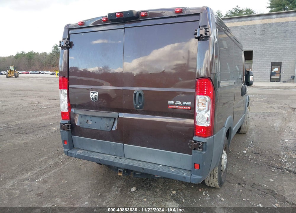 2017 RAM PROMASTER 1500 LOW ROOF 118 WB VIN: 3C6TRVNG1HE520126