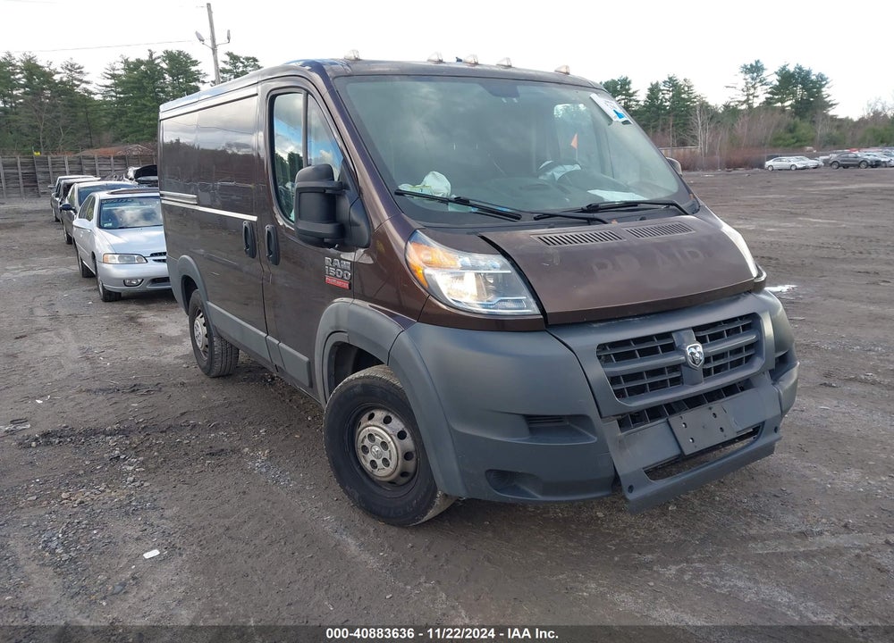 2017 RAM PROMASTER 1500 LOW ROOF 118 WB VIN: 3C6TRVNG1HE520126
