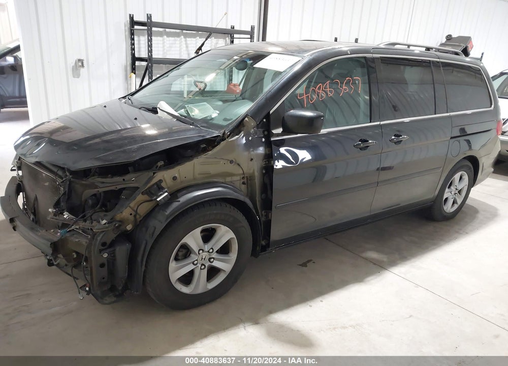 2008 HONDA ODYSSEY TOURING VIN: 5FNRL389X8B021566
