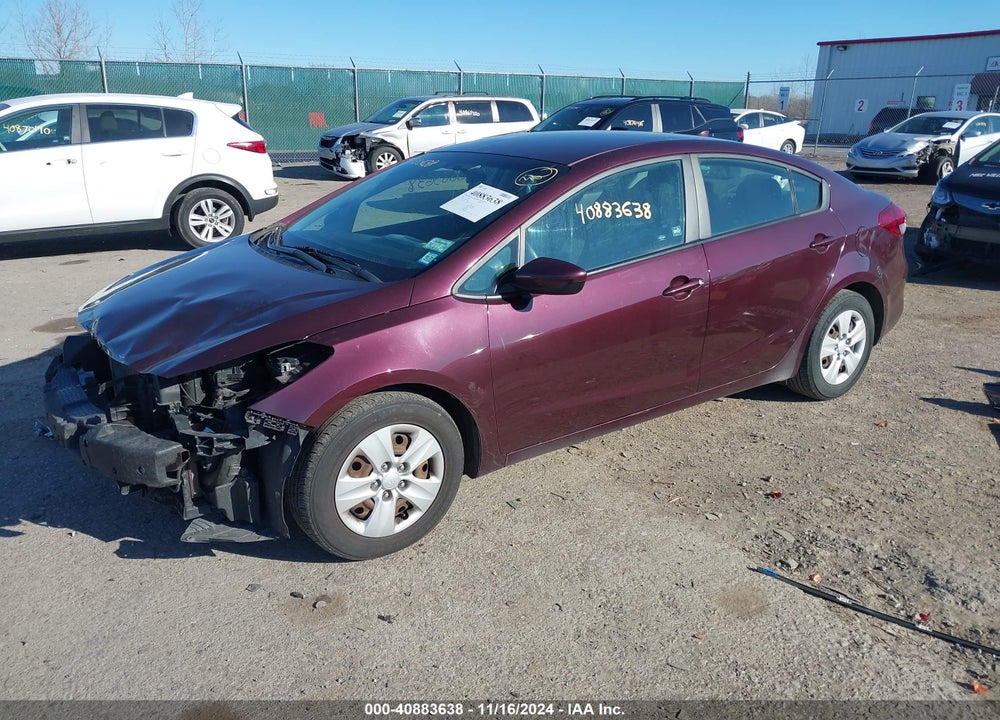 2018 KIA FORTE LX VIN: 3KPFK4A75JE167504