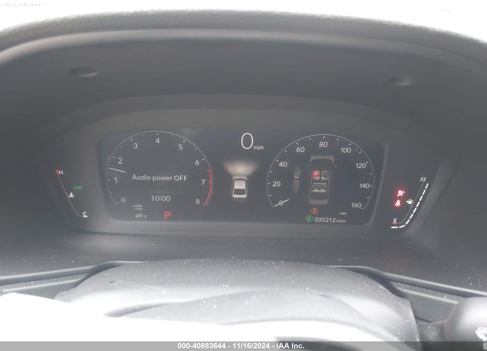 2023 HONDA ACCORD EX VIN: 1HGCY1F3XPA003216