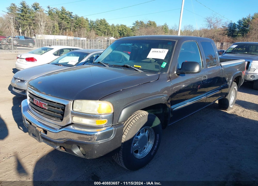 2003 GMC SIERRA 1500 SLE VIN: 1GTEK19V93E376644
