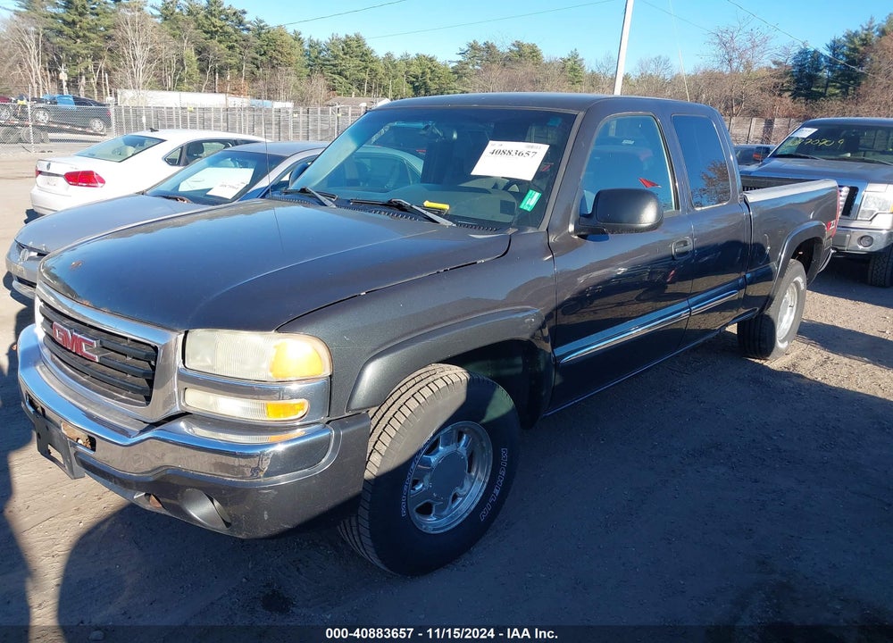 2003 GMC SIERRA 1500 SLE VIN: 1GTEK19V93E376644
