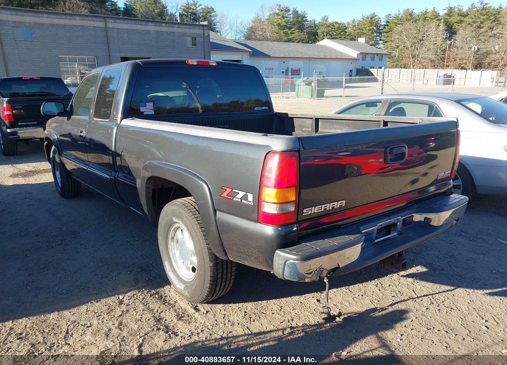 2003 GMC SIERRA 1500 SLE VIN: 1GTEK19V93E376644