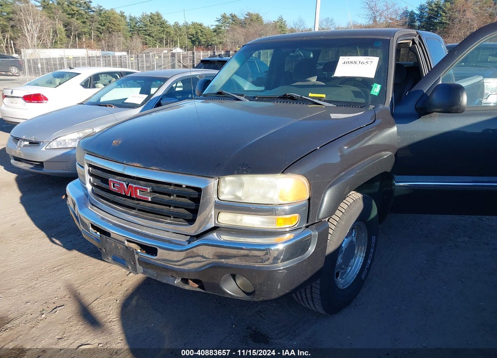 2003 GMC SIERRA 1500 SLE VIN: 1GTEK19V93E376644