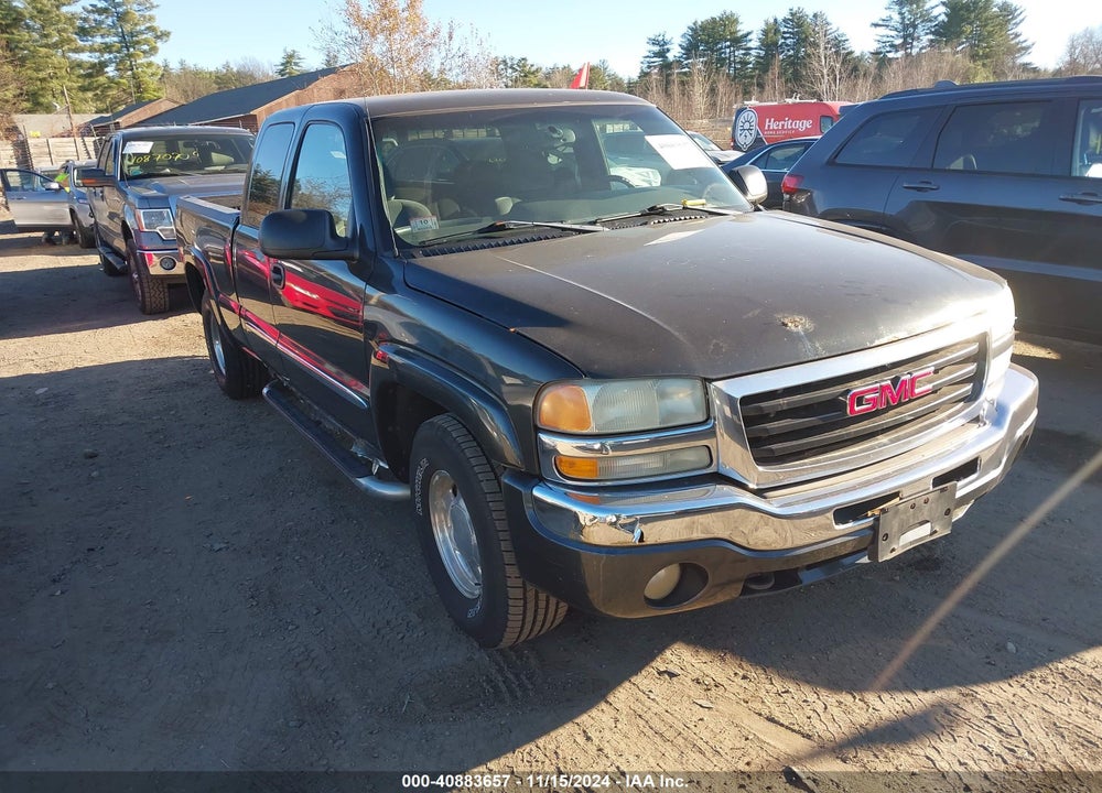 2003 GMC SIERRA 1500 SLE VIN: 1GTEK19V93E376644
