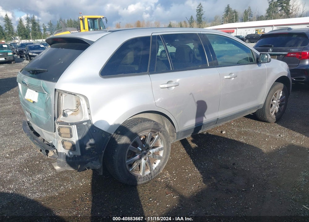 2013 FORD EDGE SEL VIN: 2FMDK3JC7DBE34731