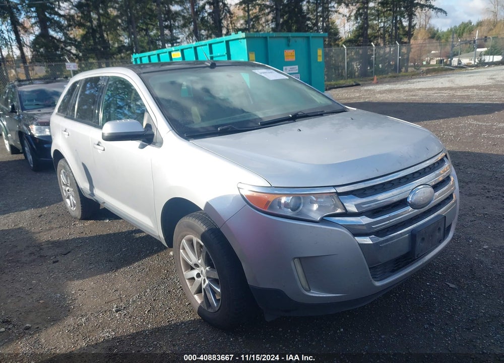 2013 FORD EDGE SEL VIN: 2FMDK3JC7DBE34731