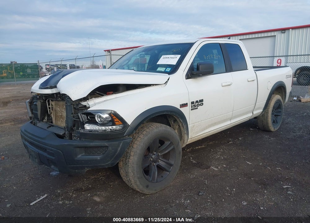 2022 RAM 1500 CLASSIC WARLOCK 4X4 6'4 BOX VIN: 1C6RR7GTXNS156023