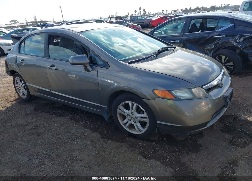 2007 HONDA CIVIC EX VIN: 1HGFA16877L006012