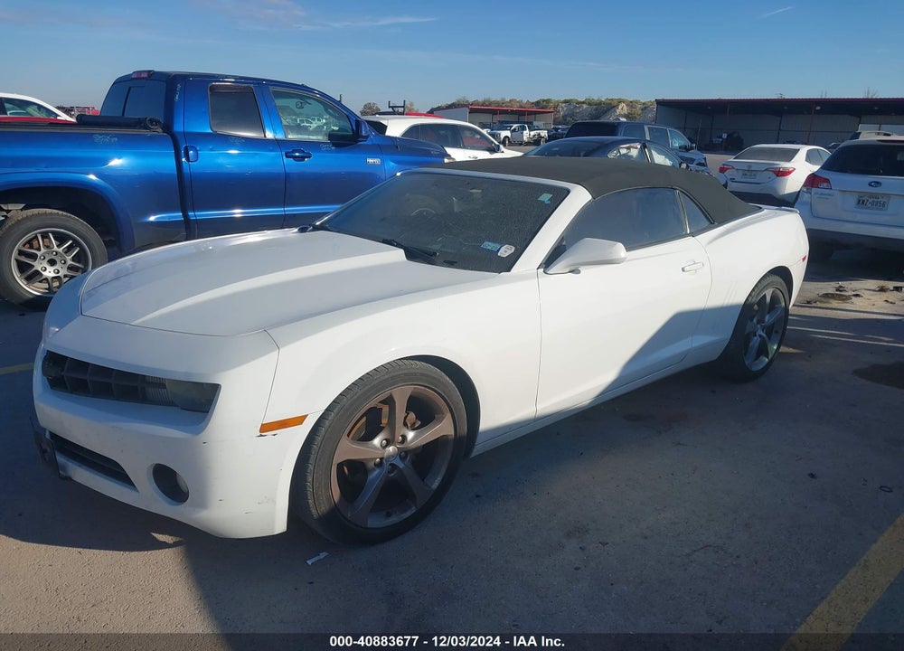 2013 CHEVROLET CAMARO 2LT VIN: 2G1FC3D38D9217677