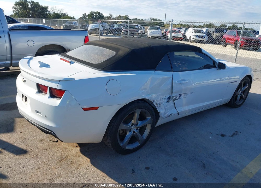 2013 CHEVROLET CAMARO 2LT VIN: 2G1FC3D38D9217677