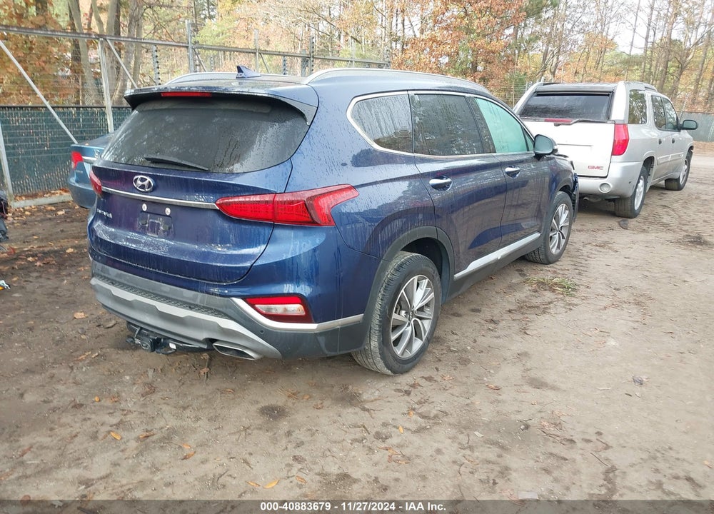 2020 HYUNDAI SANTA FE SEL VIN: 5NMS33AD8LH303468