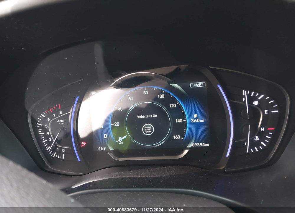 2020 HYUNDAI SANTA FE SEL VIN: 5NMS33AD8LH303468