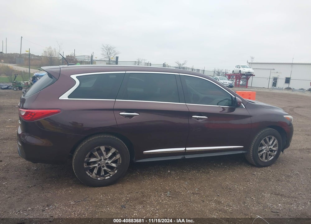 2013 INFINITI JX35 VIN: 5N1AL0MM4DC324917