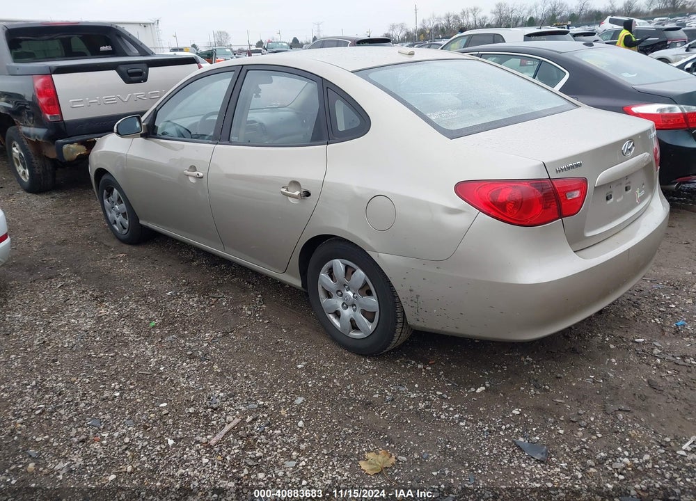 2008 HYUNDAI ELANTRA GLS/SE VIN: KMHDU46D08U366001