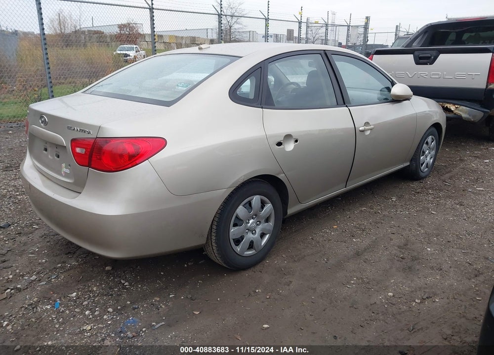 2008 HYUNDAI ELANTRA GLS/SE VIN: KMHDU46D08U366001