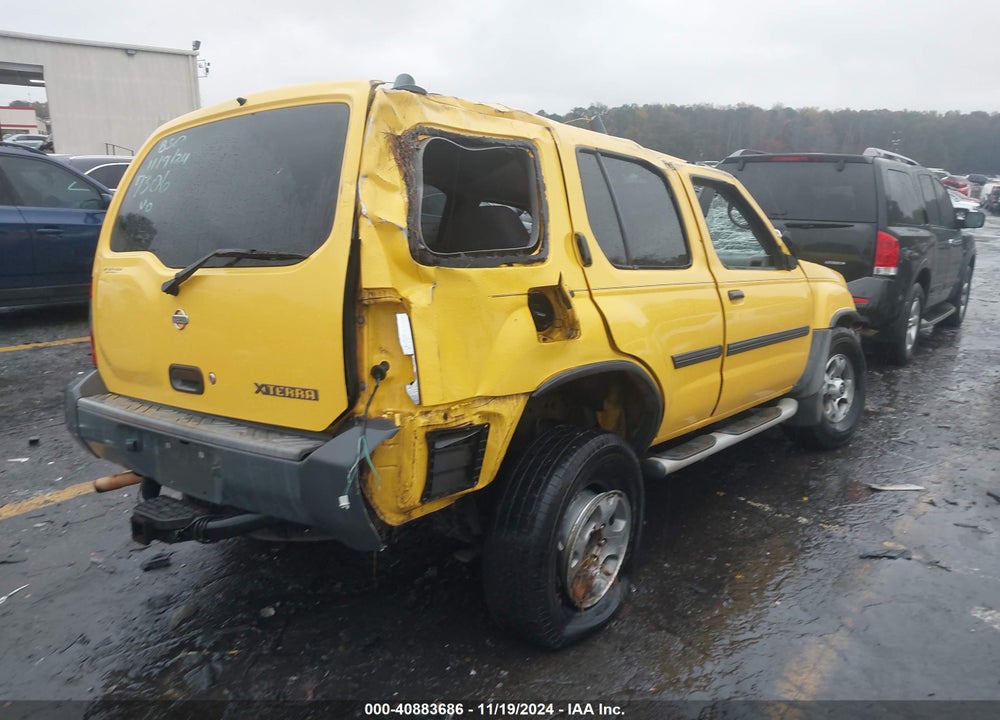 2001 NISSAN XTERRA XE-V6 VIN: 5N1ED28T31C597306