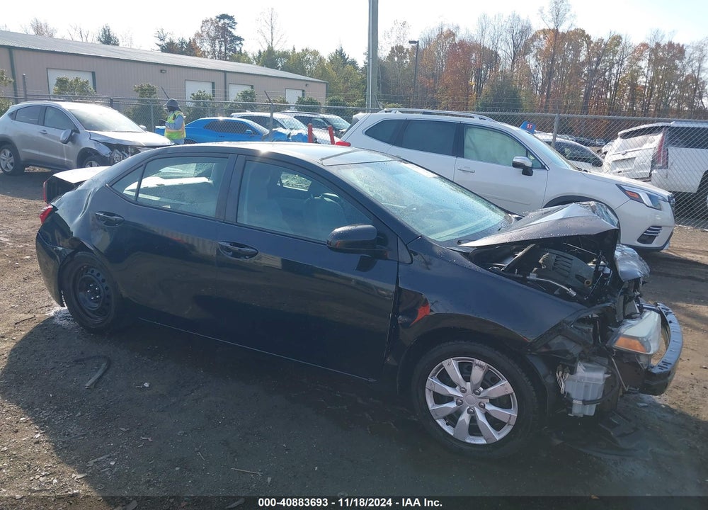 2016 TOYOTA COROLLA LE VIN: 5YFBURHE8GP411566