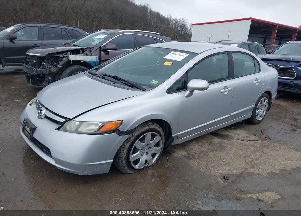 2008 HONDA CIVIC LX VIN: 1HGFA16558L112563