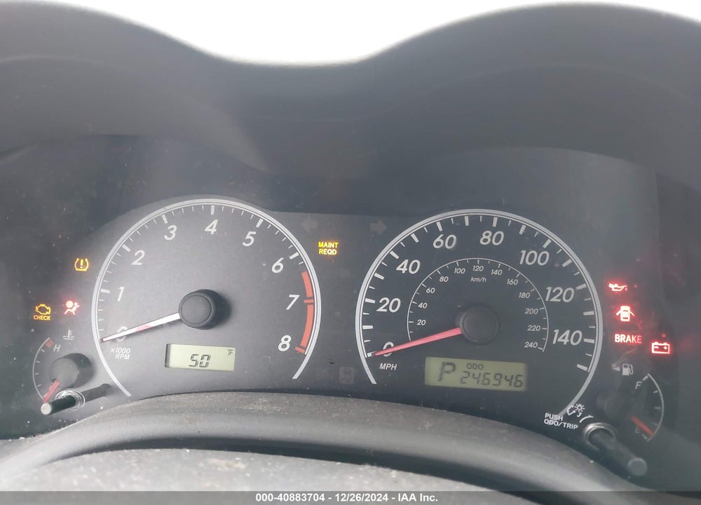 2010 TOYOTA COROLLA LE VIN: 1NXBU4EE8AZ258801