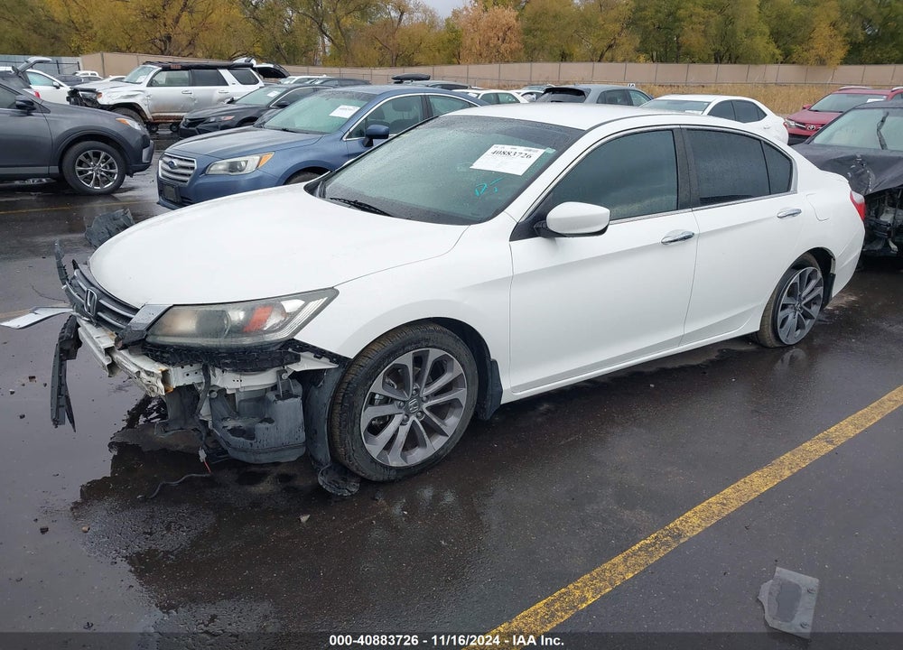 2015 HONDA ACCORD SPORT VIN: 1HGCR2F5XFA004093