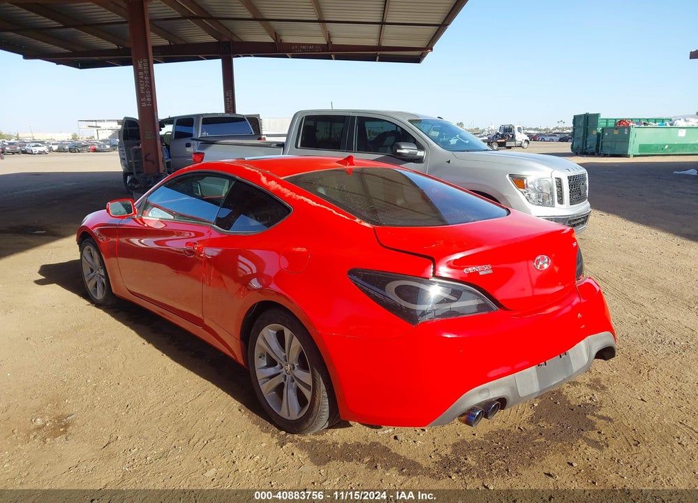 2010 HYUNDAI GENESIS 2.0T PREMIUM VIN: KMHHT6KD4AU005429