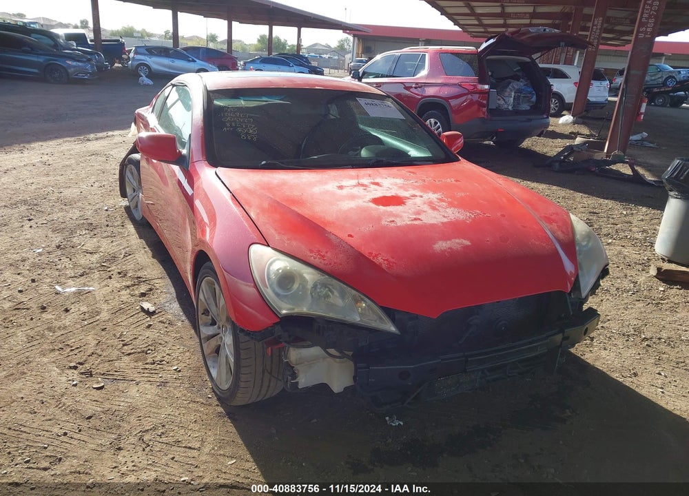 2010 HYUNDAI GENESIS 2.0T PREMIUM VIN: KMHHT6KD4AU005429