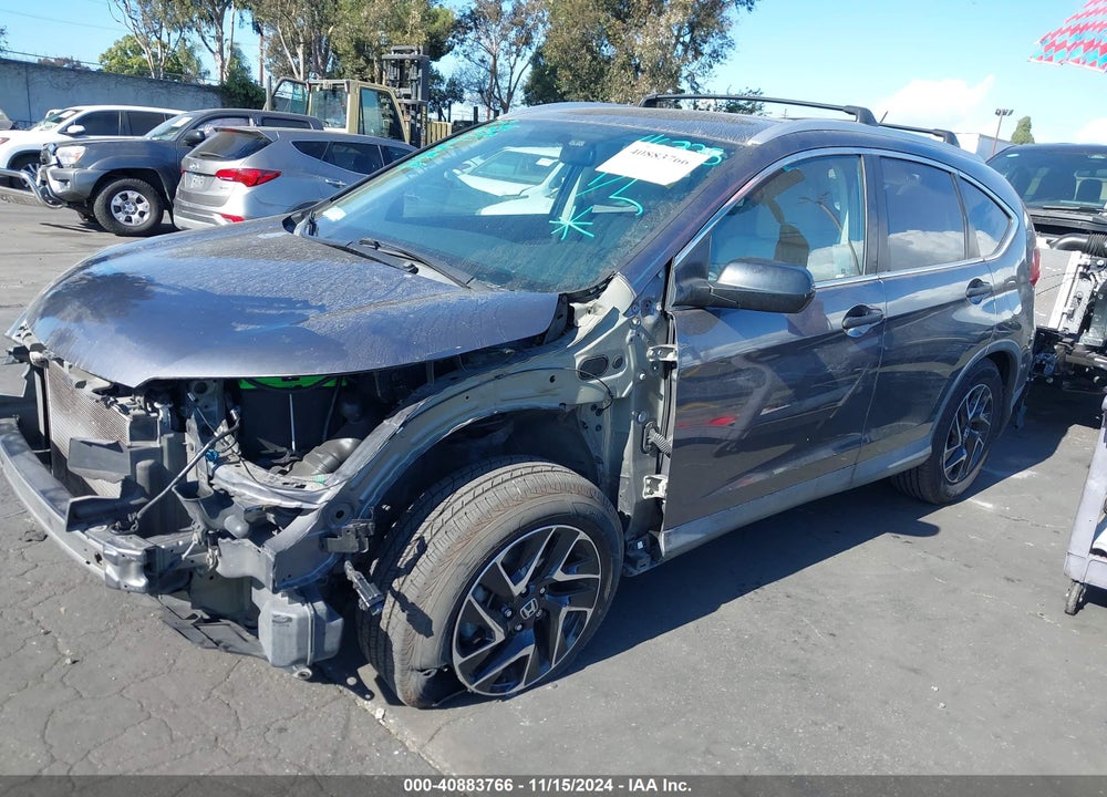 2016 HONDA CR-V SE VIN: 2HKRM3H40GH569819