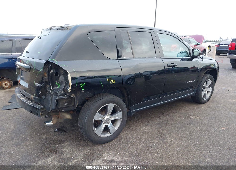2016 JEEP COMPASS HIGH ALTITUDE EDITION VIN: 1C4NJDEB2GD745601