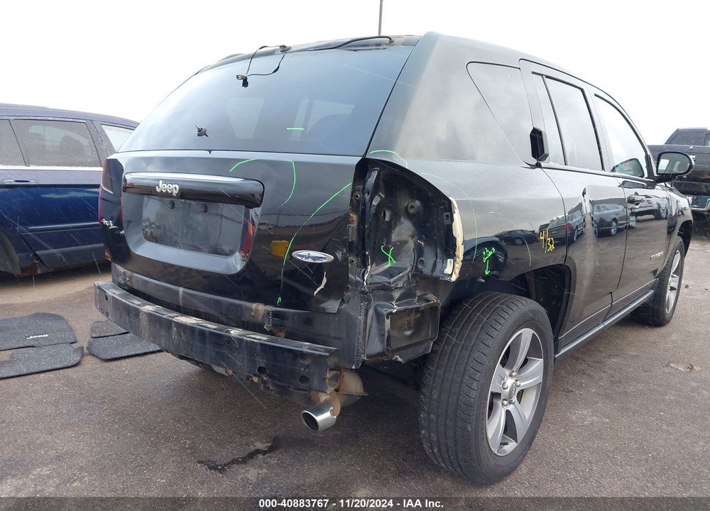 2016 JEEP COMPASS HIGH ALTITUDE EDITION VIN: 1C4NJDEB2GD745601