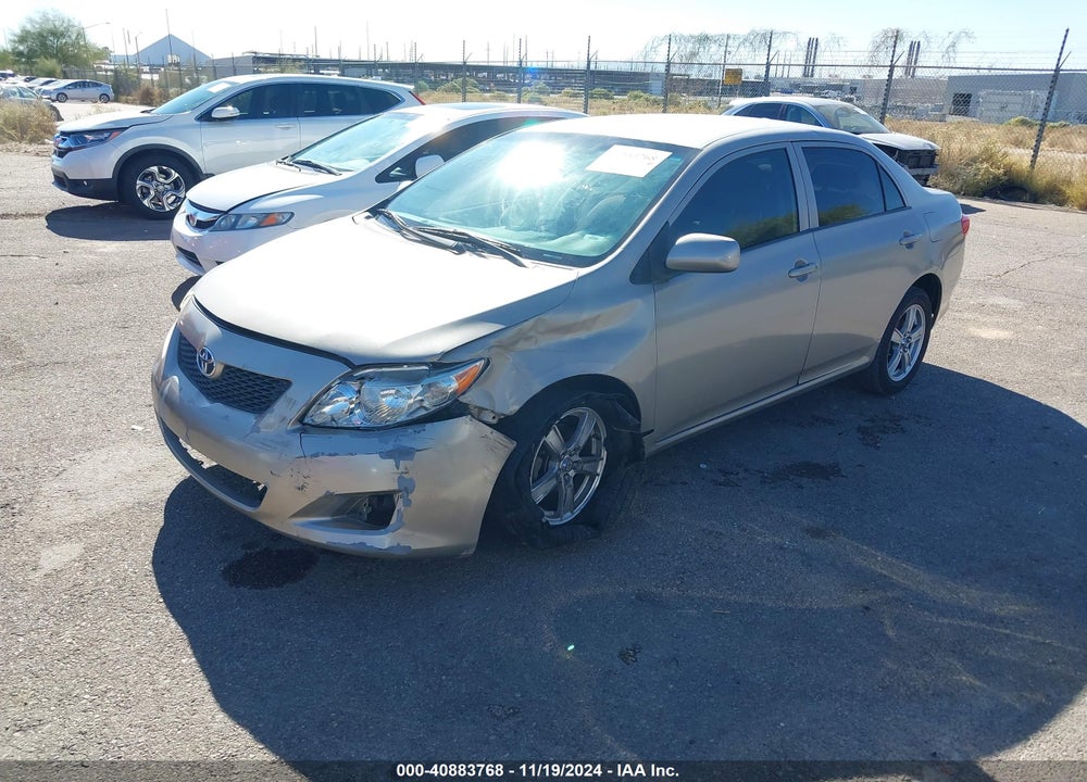 2009 TOYOTA COROLLA LE VIN: 1NXBU40E49Z099505