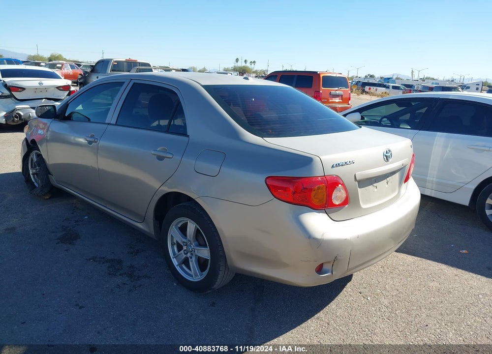 2009 TOYOTA COROLLA LE VIN: 1NXBU40E49Z099505