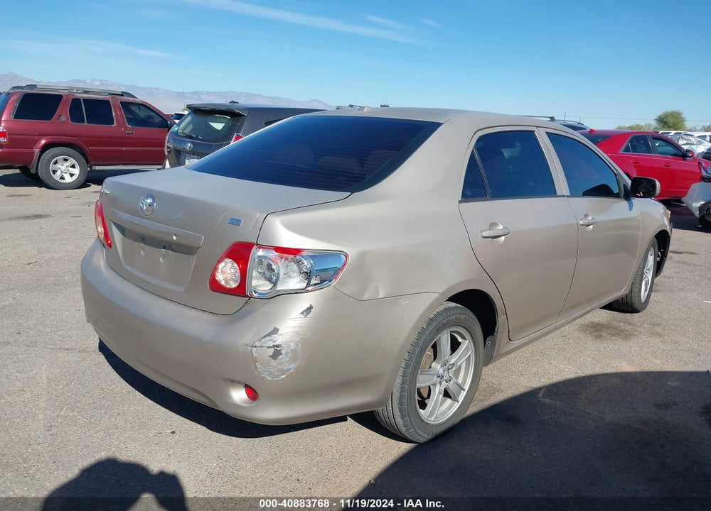 2009 TOYOTA COROLLA LE VIN: 1NXBU40E49Z099505