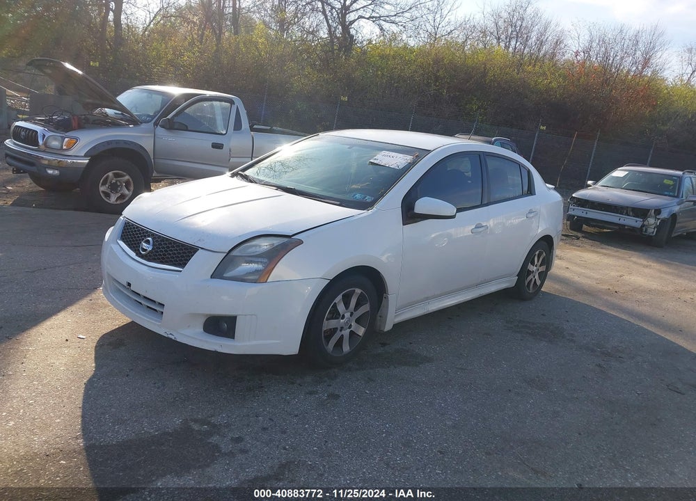 2012 NISSAN SENTRA 2.0 SR VIN: 3N1AB6AP6CL719809