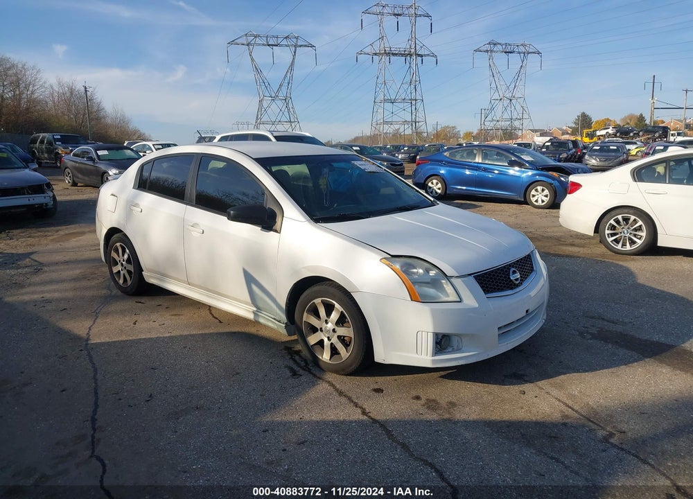 2012 NISSAN SENTRA 2.0 SR VIN: 3N1AB6AP6CL719809