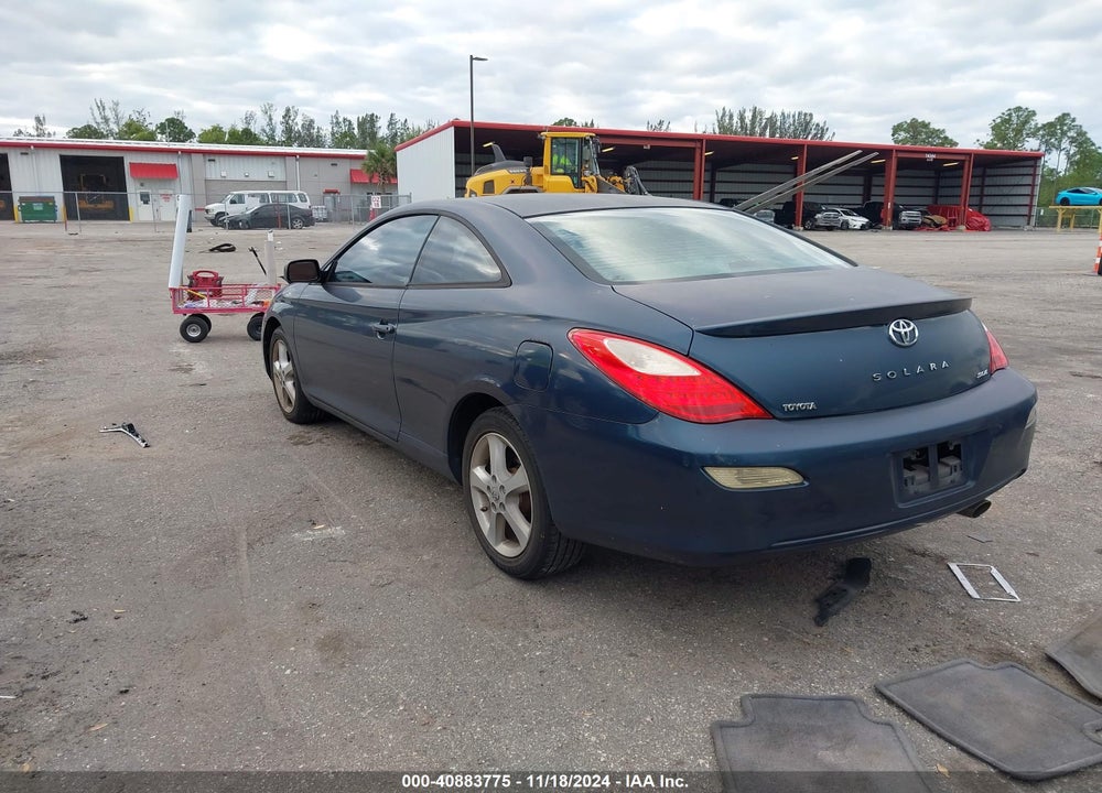 2007 TOYOTA CAMRY SOLARA SLE V6 VIN: 4T1CA30P27U108952