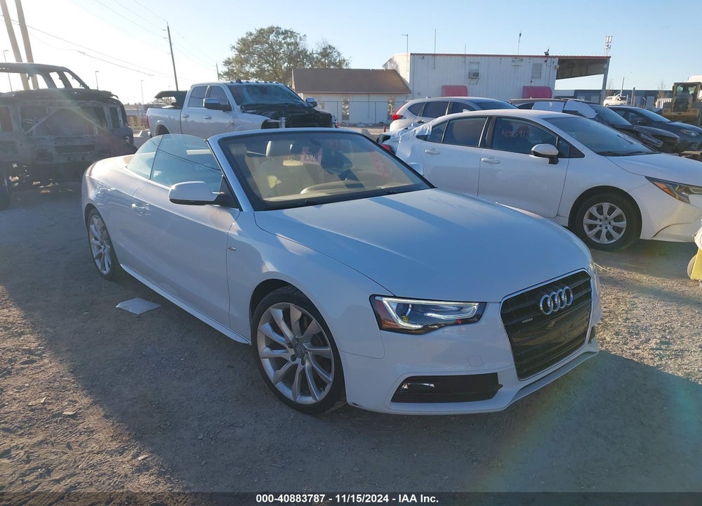 2015 AUDI A5 2.0T PREMIUM VIN: WAUMFAFH6FN009734