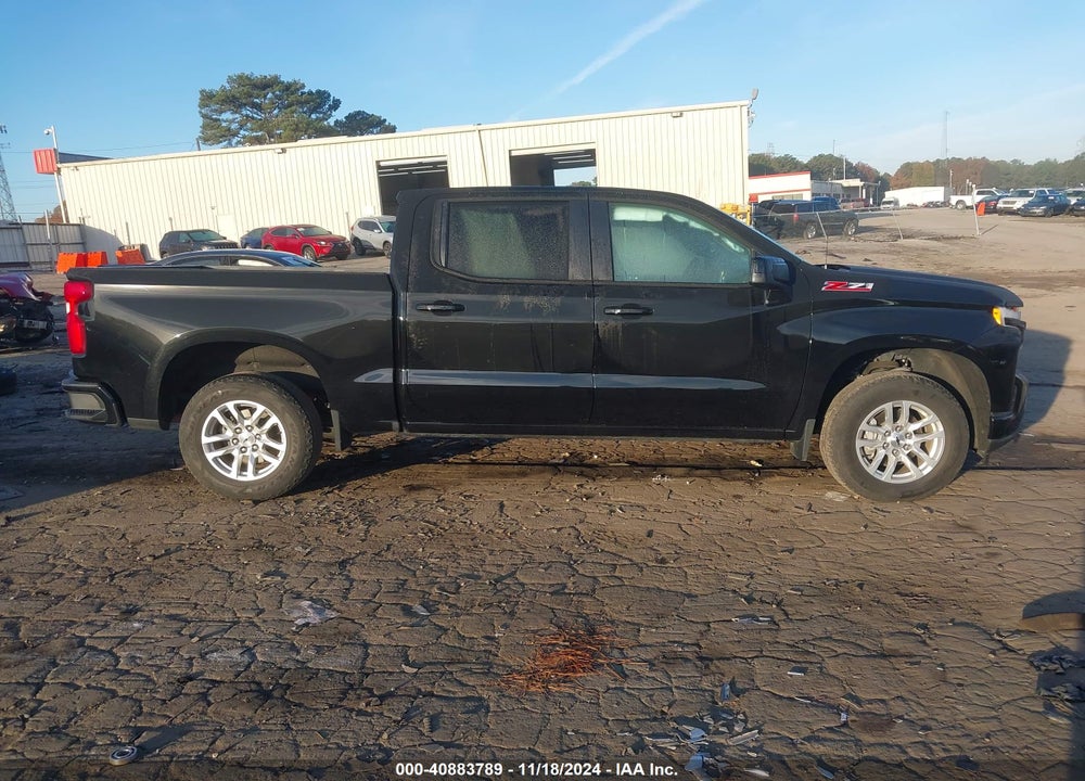 2021 CHEVROLET SILVERADO 1500 4WD SHORT BED RST VIN: 3GCUYEED4MG280770
