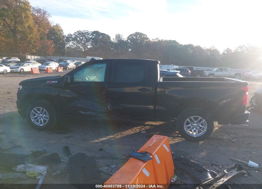 2021 CHEVROLET SILVERADO 1500 4WD SHORT BED RST VIN: 3GCUYEED4MG280770