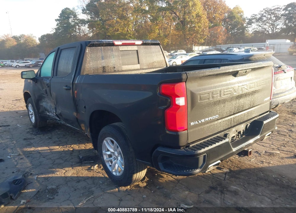 2021 CHEVROLET SILVERADO 1500 4WD SHORT BED RST VIN: 3GCUYEED4MG280770