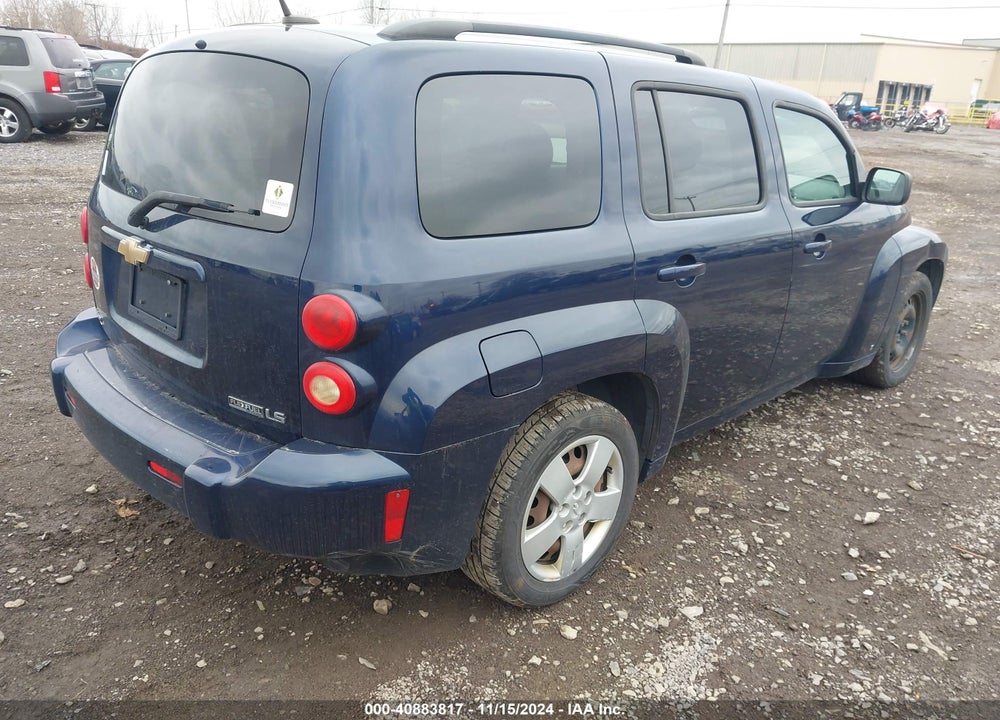 2009 CHEVROLET HHR LS VIN: 3GNCA13B09S618235