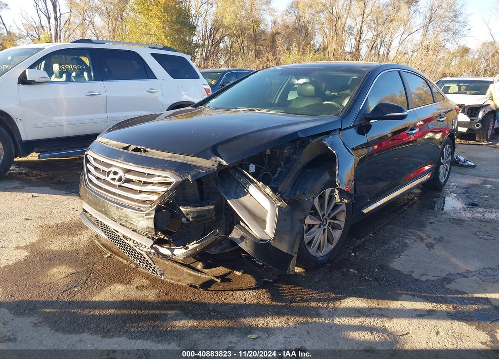 2017 HYUNDAI SONATA SPORT VIN: 5NPE34AF2HH496585