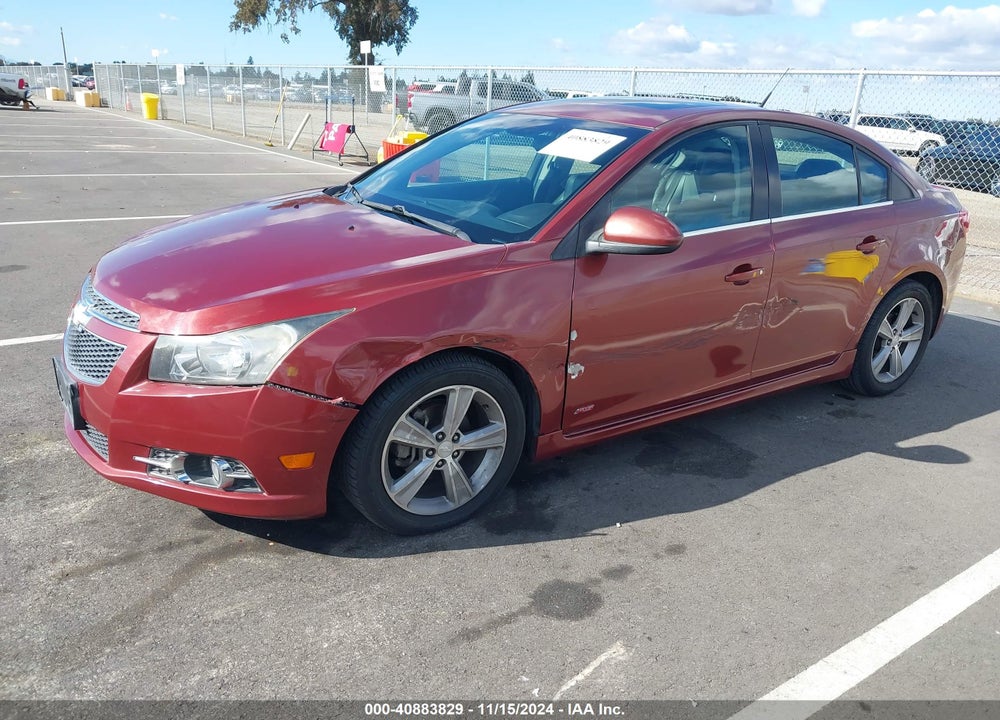 2013 CHEVROLET CRUZE 2LT AUTO VIN: 1G1PE5SB2D7113904
