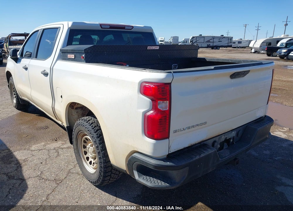 2021 CHEVROLET SILVERADO 1500 2WD SHORT BED WT VIN: 3GCPWAEH3MG239335