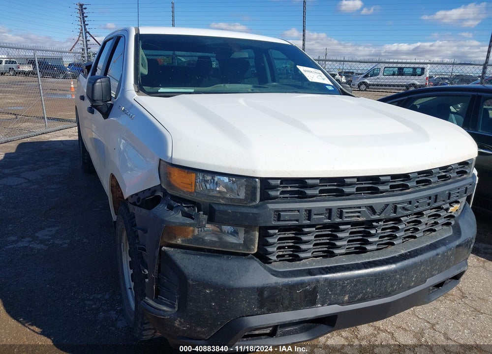 2021 CHEVROLET SILVERADO 1500 2WD SHORT BED WT VIN: 3GCPWAEH3MG239335