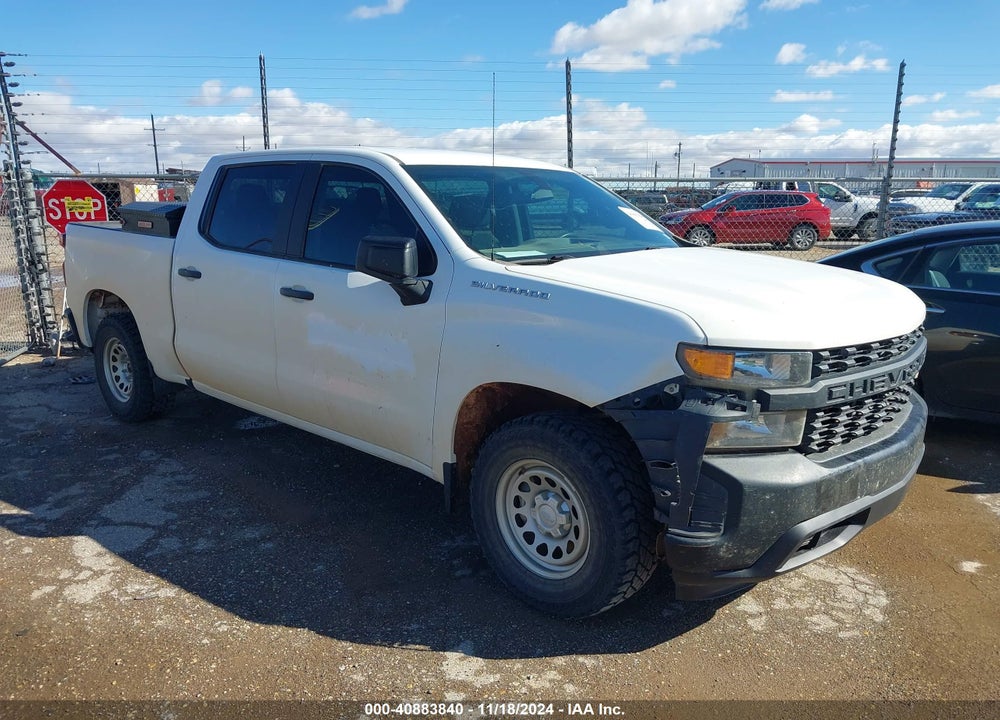 2021 CHEVROLET SILVERADO 1500 2WD SHORT BED WT VIN: 3GCPWAEH3MG239335