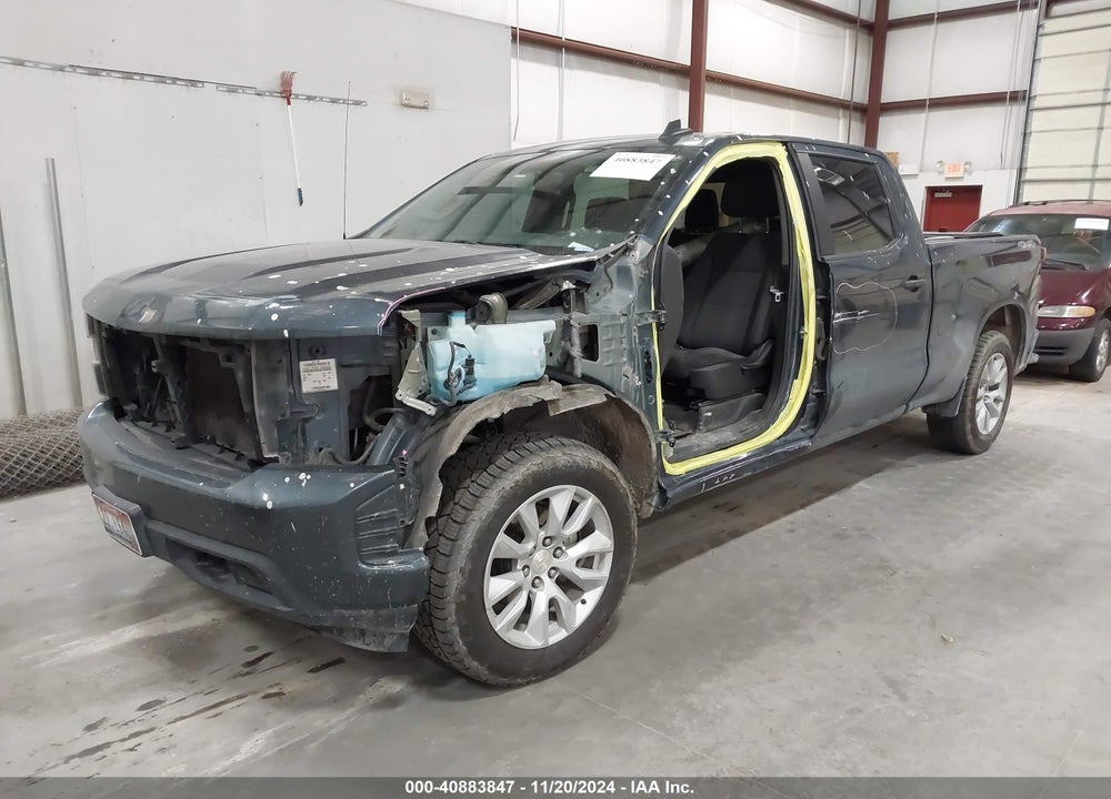 2020 CHEVROLET SILVERADO 1500 4WD STANDARD BED CUSTOM VIN: 3GCPYBEH9LG205656