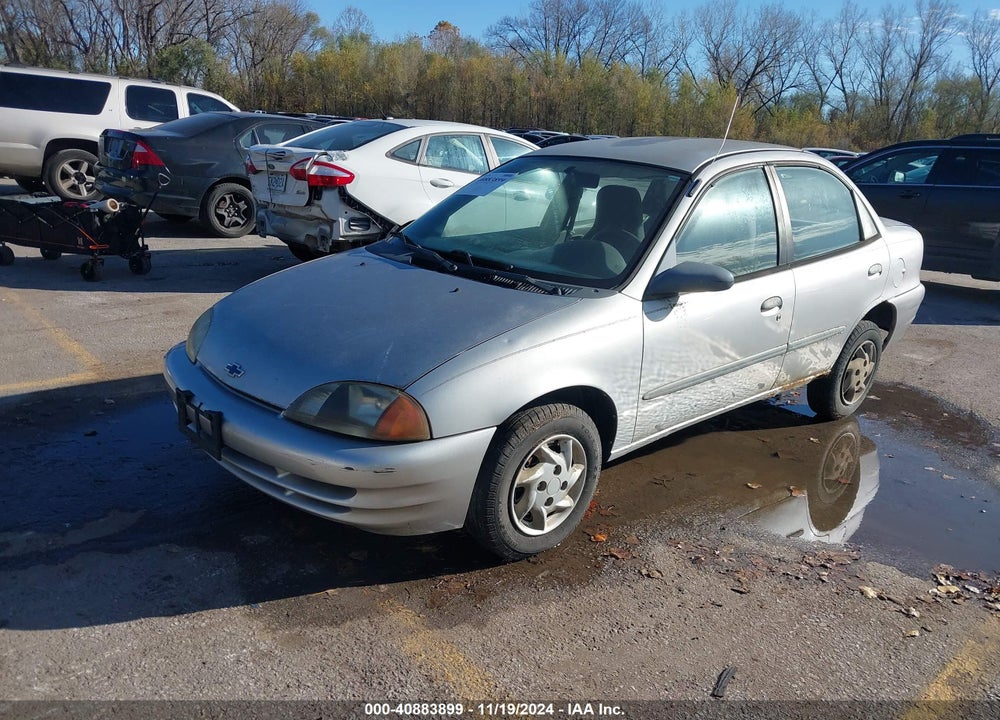 2001 CHEVROLET METRO LSI VIN: 2C1MR522716714927