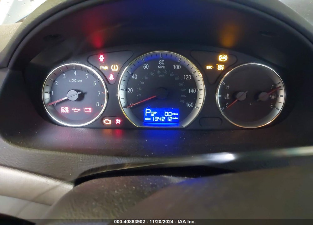 2009 HYUNDAI SONATA SE V6 VIN: 5NPEU46F59H522880